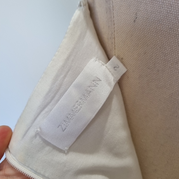 Zimmermann Belle Bustier White Floral Embroidered Eyelet Midi Dress Size 2 - Picture 9 of 11